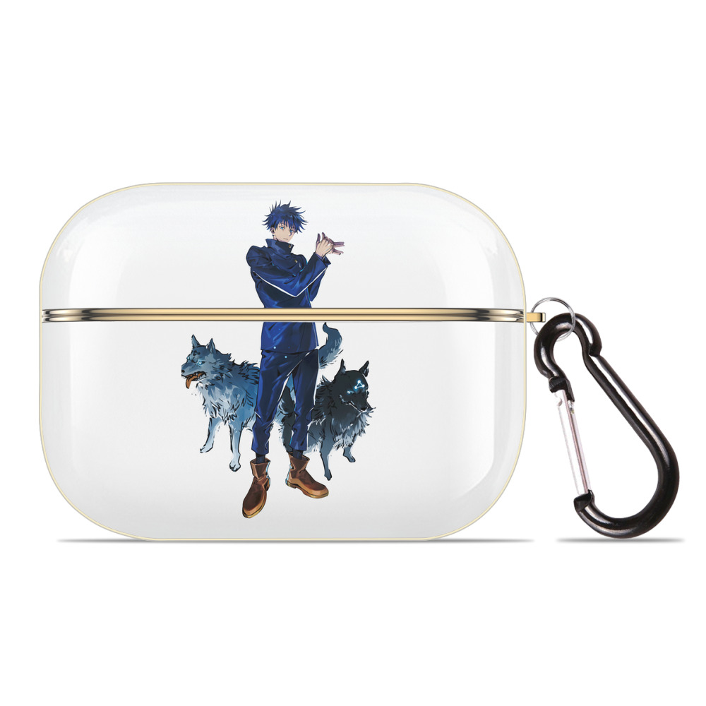 （画像用） 呪術廻戦 Jujutsu Kaisen 【AirPods Pro用】ハードシェル保護ケース｜耐衝撃・防指紋・カラビナ付き商品仕様