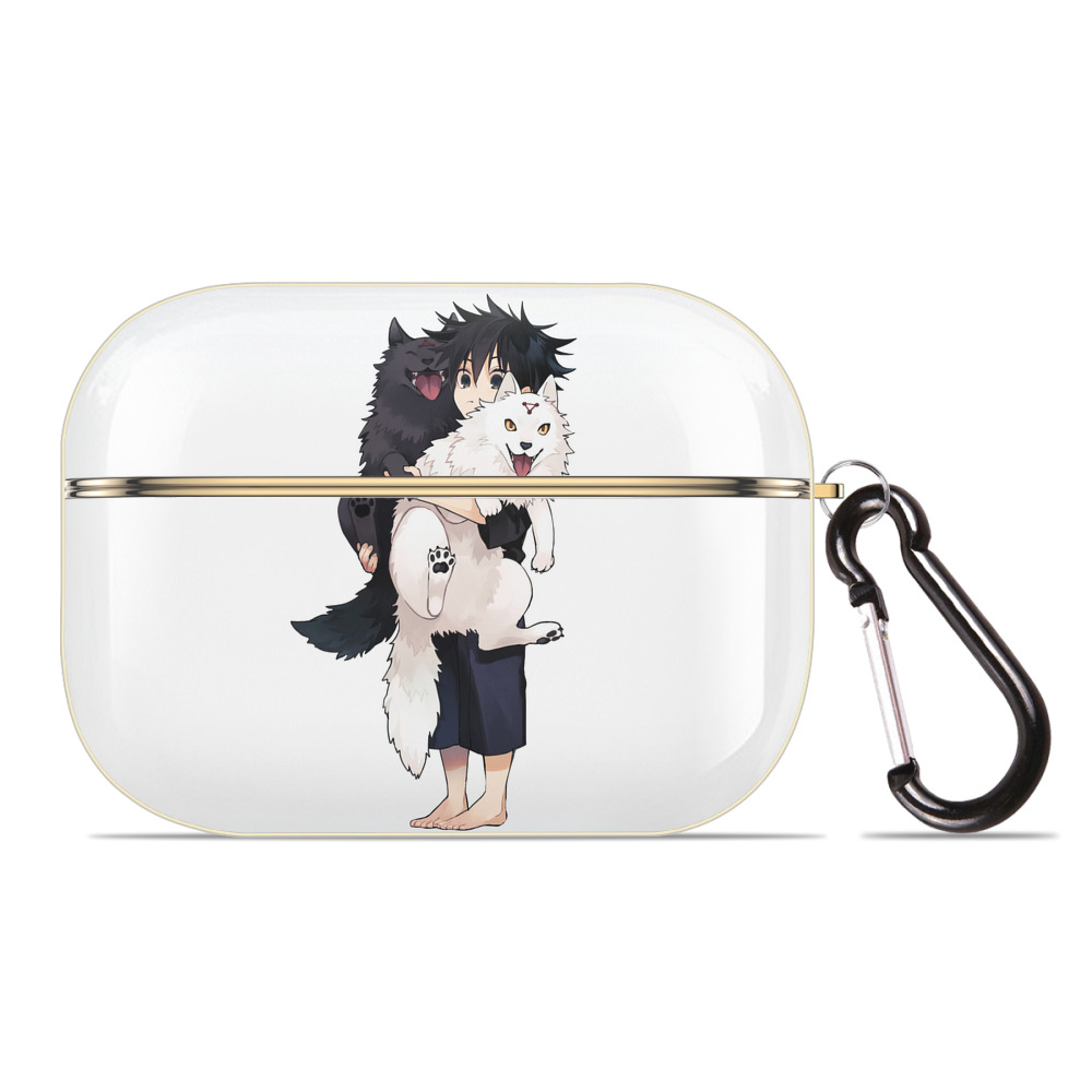 （画像用） 呪術廻戦 Jujutsu Kaisen 【AirPods Pro用】ハードシェル保護ケース｜耐衝撃・防指紋・カラビナ付き商品仕様