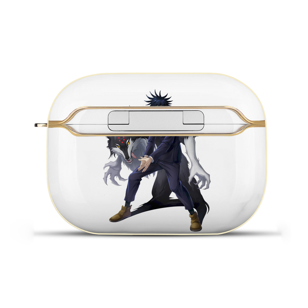 （画像用） 呪術廻戦 Jujutsu Kaisen 【AirPods Pro用】ハードシェル保護ケース｜耐衝撃・防指紋・カラビナ付き商品仕様