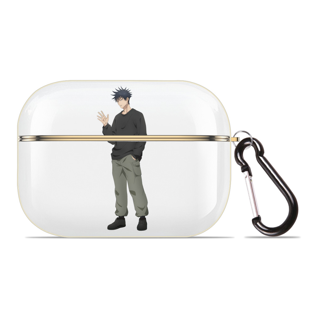 （画像用） 呪術廻戦 Jujutsu Kaisen 【AirPods Pro用】ハードシェル保護ケース｜耐衝撃・防指紋・カラビナ付き商品仕様