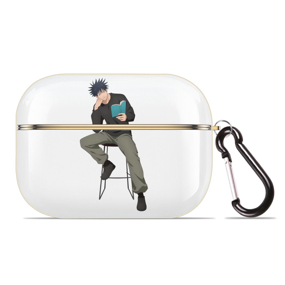（画像用） 呪術廻戦 Jujutsu Kaisen 【AirPods Pro用】ハードシェル保護ケース｜耐衝撃・防指紋・カラビナ付き商品仕様