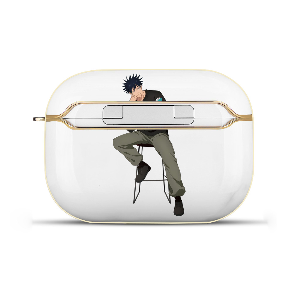 （画像用） 呪術廻戦 Jujutsu Kaisen 【AirPods Pro用】ハードシェル保護ケース｜耐衝撃・防指紋・カラビナ付き商品仕様