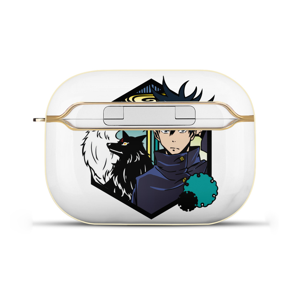 （画像用） 呪術廻戦 Jujutsu Kaisen 【AirPods Pro用】ハードシェル保護ケース｜耐衝撃・防指紋・カラビナ付き商品仕様