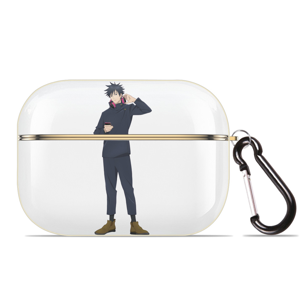 （画像用） 呪術廻戦 Jujutsu Kaisen 【AirPods Pro用】ハードシェル保護ケース｜耐衝撃・防指紋・カラビナ付き商品仕様