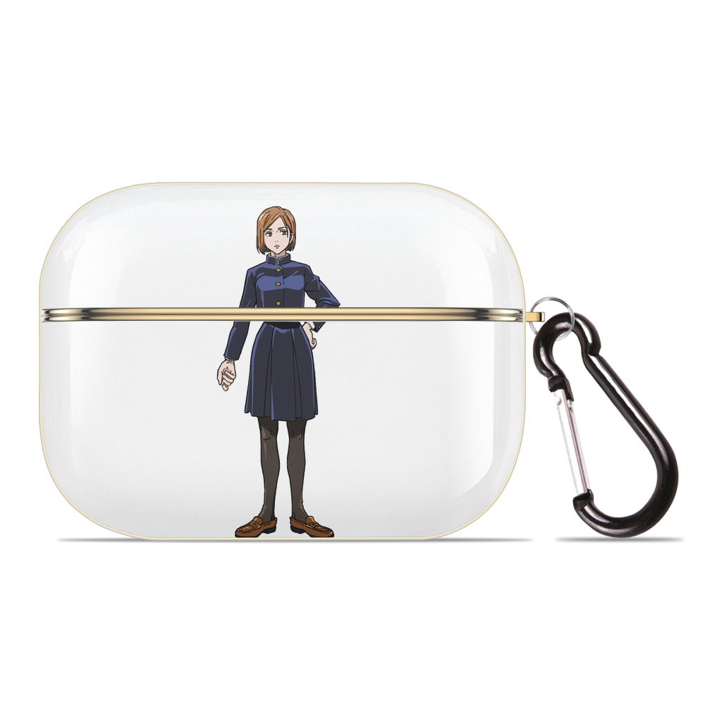 （画像用） 呪術廻戦 Jujutsu Kaisen 【AirPods Pro用】ハードシェル保護ケース｜耐衝撃・防指紋・カラビナ付き商品仕様