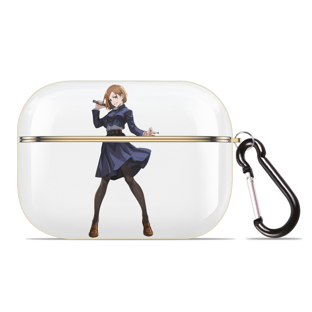 （画像用） 呪術廻戦 Jujutsu Kaisen 【AirPods Pro用】ハードシェル保護ケース｜耐衝撃・防指紋・カラビナ付き商品仕様