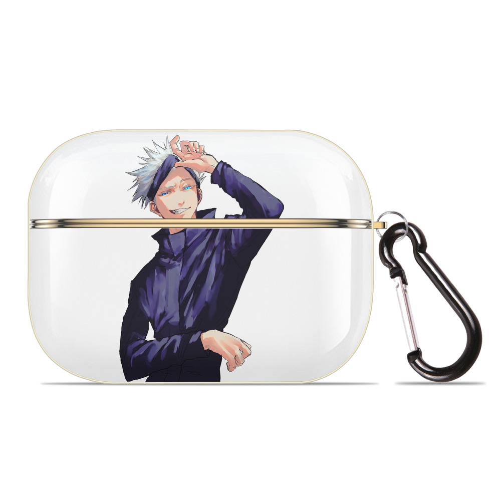 （画像用） 呪術廻戦 Jujutsu Kaisen 【AirPods Pro用】ハードシェル保護ケース｜耐衝撃・防指紋・カラビナ付き商品仕様