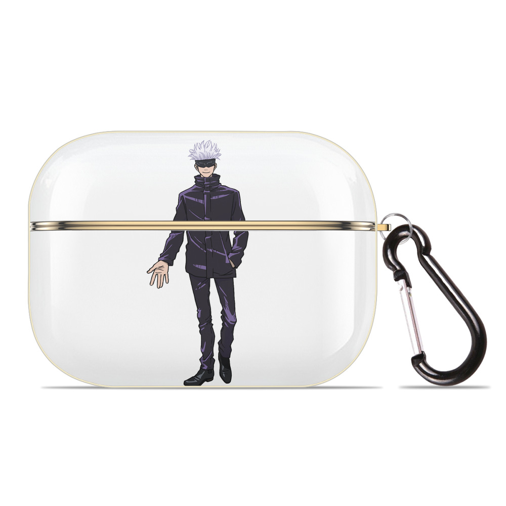 （画像用） 呪術廻戦 Jujutsu Kaisen 【AirPods Pro用】ハードシェル保護ケース｜耐衝撃・防指紋・カラビナ付き商品仕様