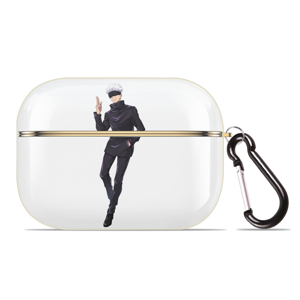 （画像用） 呪術廻戦 Jujutsu Kaisen 【AirPods Pro用】ハードシェル保護ケース｜耐衝撃・防指紋・カラビナ付き商品仕様