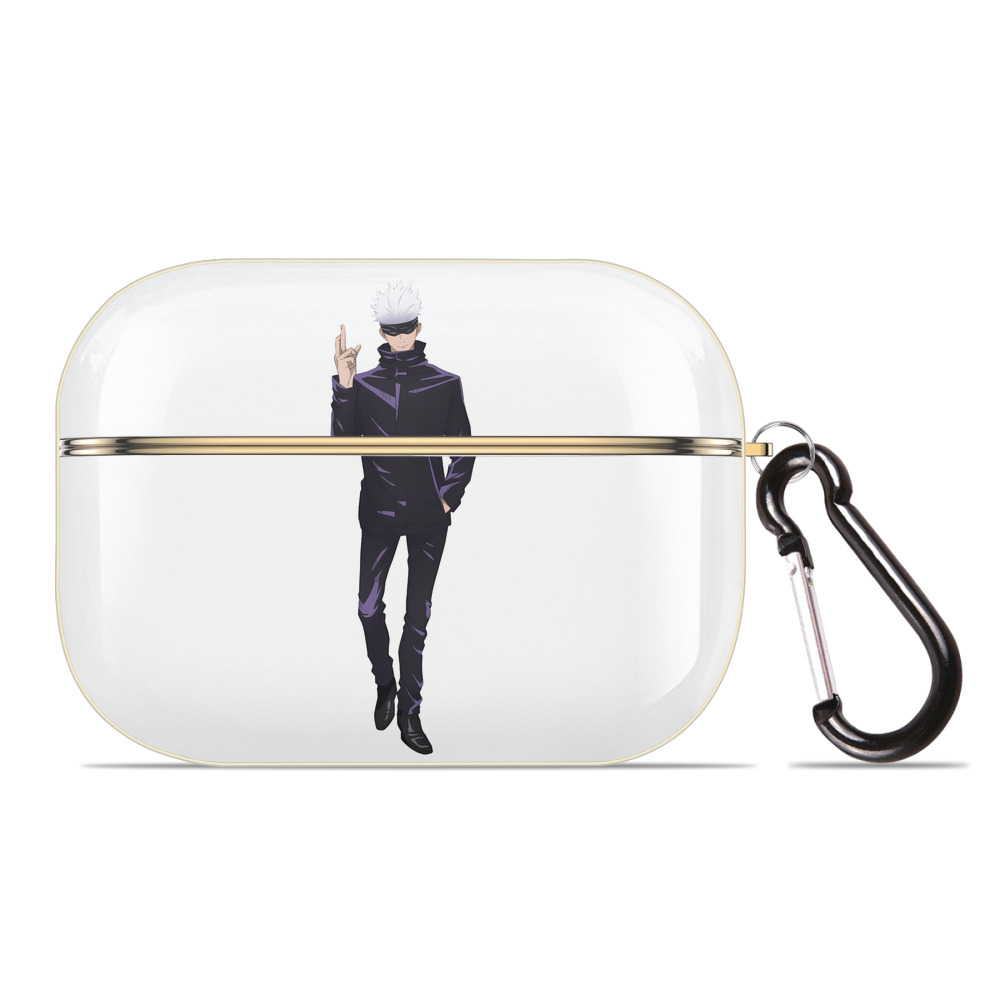 （画像用） 呪術廻戦 Jujutsu Kaisen 【AirPods Pro用】ハードシェル保護ケース｜耐衝撃・防指紋・カラビナ付き商品仕様