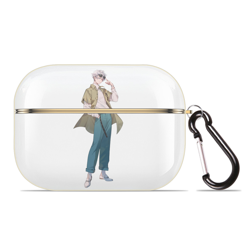 （画像用） 呪術廻戦 Jujutsu Kaisen 【AirPods Pro用】ハードシェル保護ケース｜耐衝撃・防指紋・カラビナ付き商品仕様