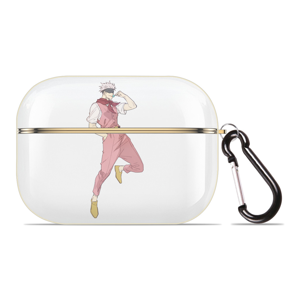 （画像用） 呪術廻戦 Jujutsu Kaisen 【AirPods Pro用】ハードシェル保護ケース｜耐衝撃・防指紋・カラビナ付き商品仕様