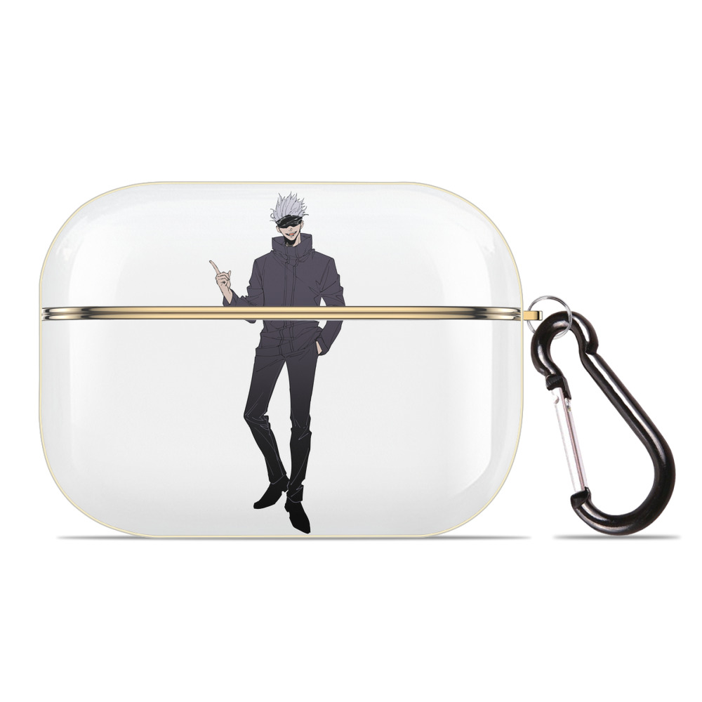 （画像用） 呪術廻戦 Jujutsu Kaisen 【AirPods Pro用】ハードシェル保護ケース｜耐衝撃・防指紋・カラビナ付き商品仕様