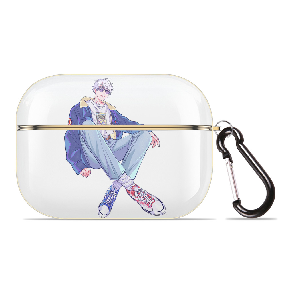 （画像用） 呪術廻戦 Jujutsu Kaisen 【AirPods Pro用】ハードシェル保護ケース｜耐衝撃・防指紋・カラビナ付き商品仕様
