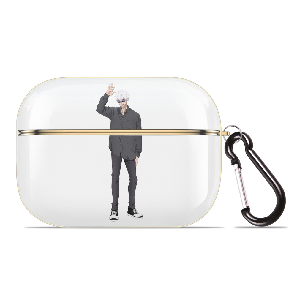 （画像用） 呪術廻戦 Jujutsu Kaisen 【AirPods Pro用】ハードシェル保護ケース｜耐衝撃・防指紋・カラビナ付き商品仕様