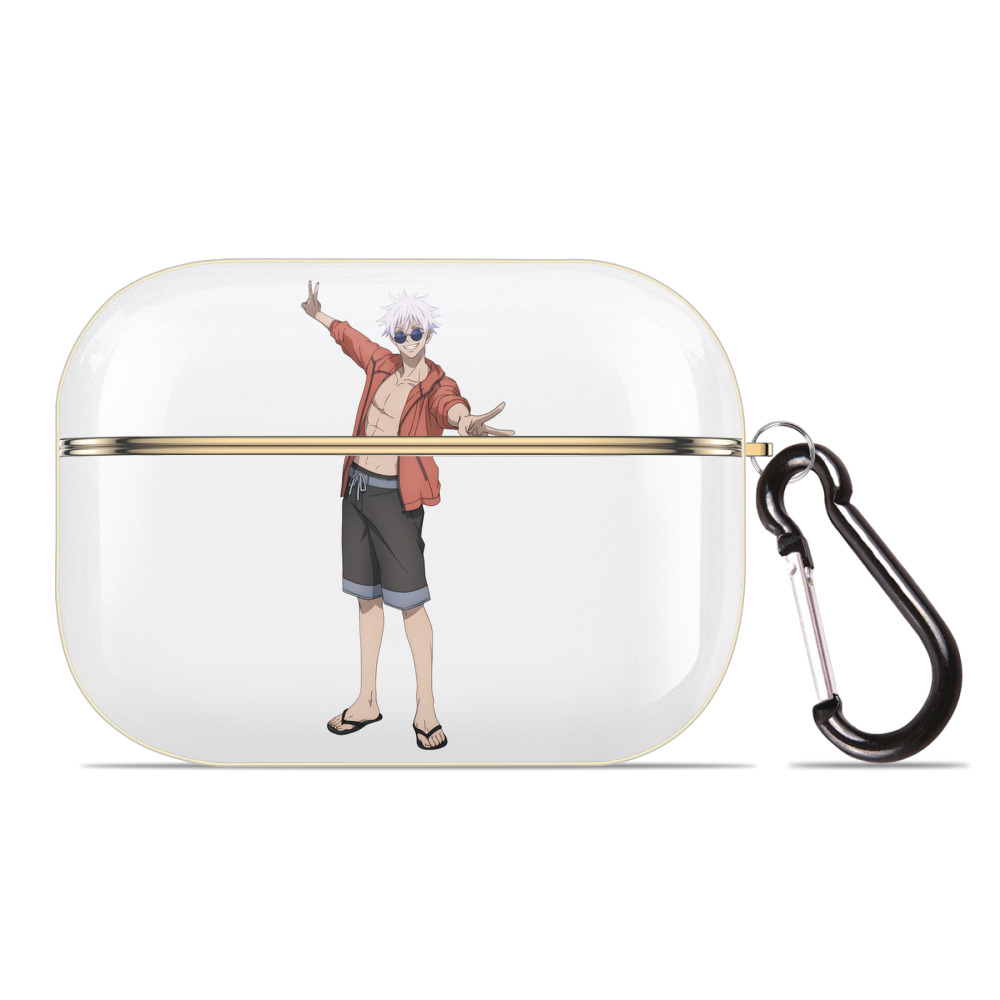 （画像用） 呪術廻戦 Jujutsu Kaisen 【AirPods Pro用】ハードシェル保護ケース｜耐衝撃・防指紋・カラビナ付き商品仕様