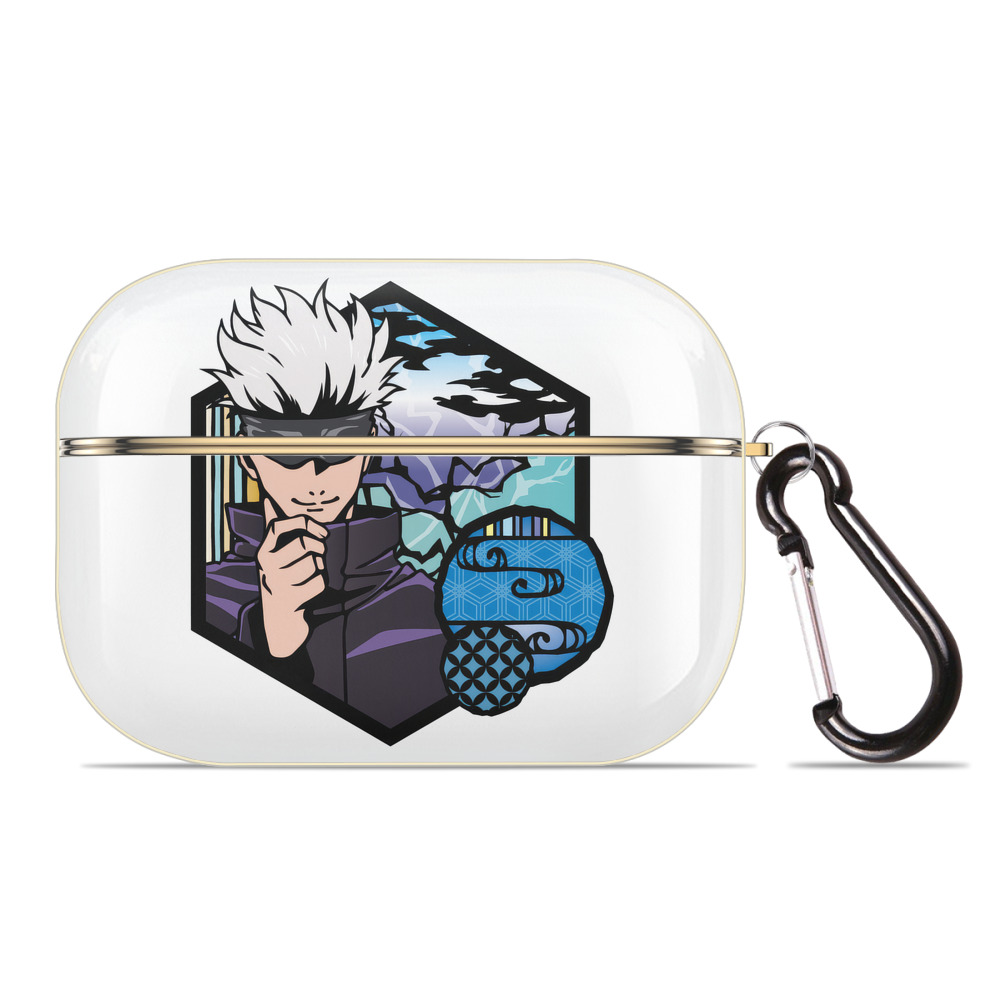 （画像用） 呪術廻戦 Jujutsu Kaisen 【AirPods Pro用】ハードシェル保護ケース｜耐衝撃・防指紋・カラビナ付き商品仕様