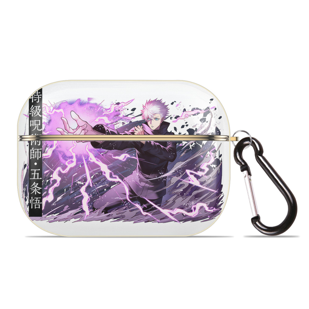 （画像用） 呪術廻戦 Jujutsu Kaisen 【AirPods Pro用】ハードシェル保護ケース｜耐衝撃・防指紋・カラビナ付き商品仕様