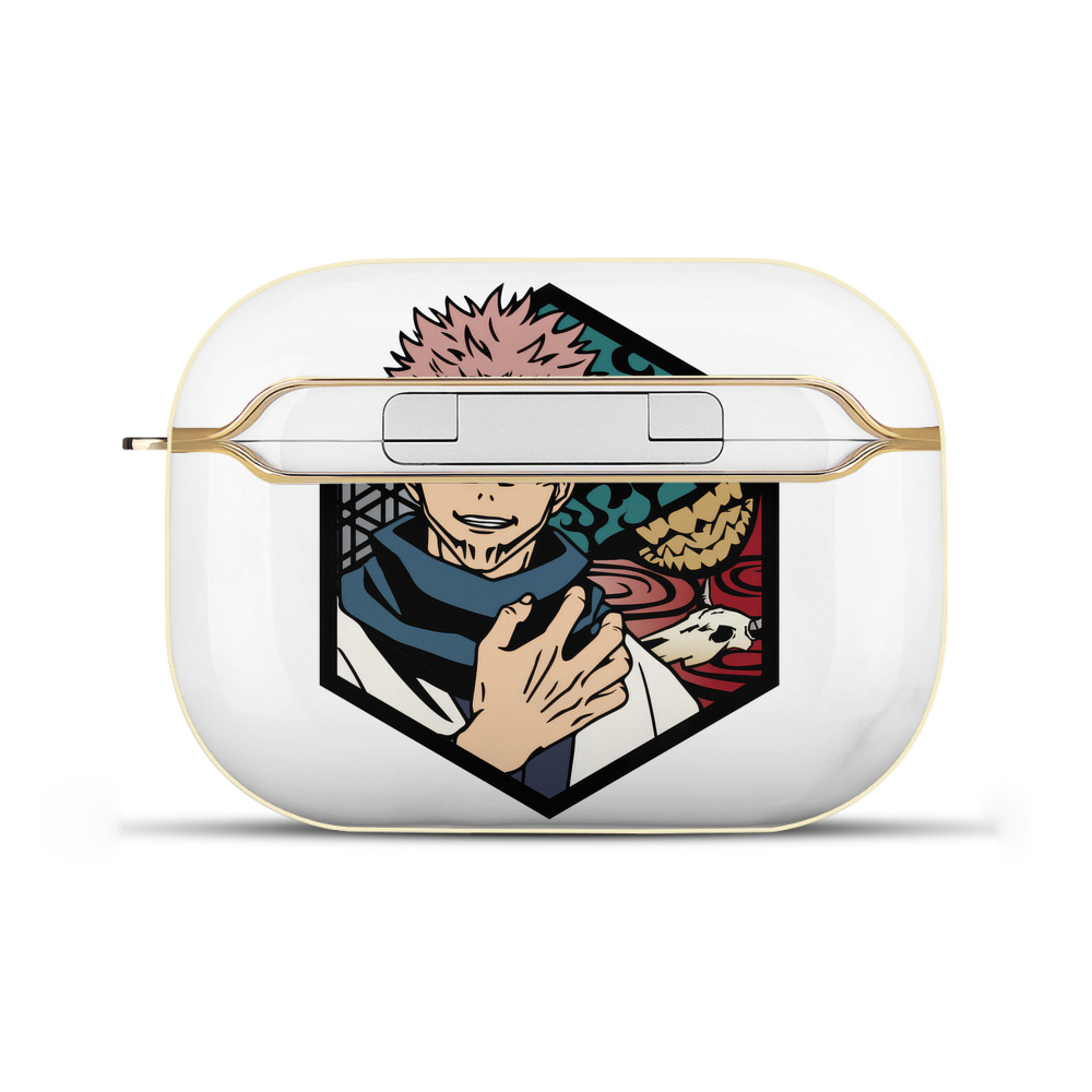 （画像用） 呪術廻戦 Jujutsu Kaisen 【AirPods Pro用】ハードシェル保護ケース｜耐衝撃・防指紋・カラビナ付き商品仕様