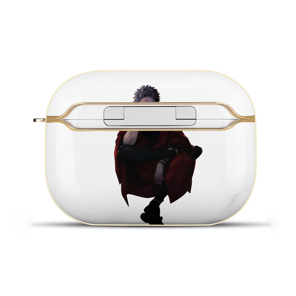 （画像用） 呪術廻戦 Jujutsu Kaisen 【AirPods Pro用】ハードシェル保護ケース｜耐衝撃・防指紋・カラビナ付き商品仕様