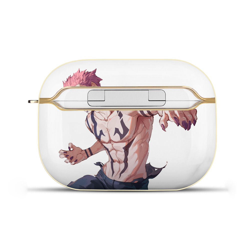 （画像用） 呪術廻戦 Jujutsu Kaisen 【AirPods Pro用】ハードシェル保護ケース｜耐衝撃・防指紋・カラビナ付き商品仕様