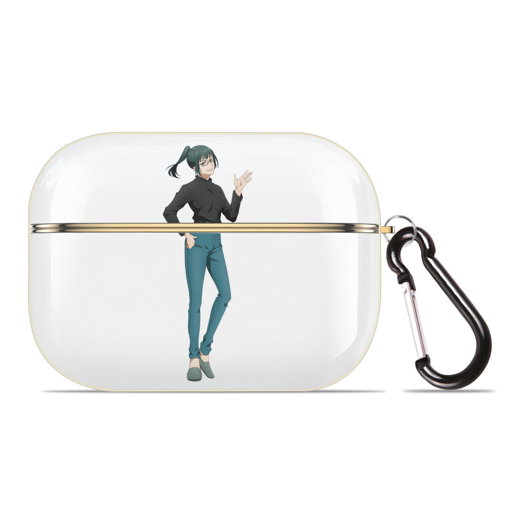 （画像用） 呪術廻戦 Jujutsu Kaisen 【AirPods Pro用】ハードシェル保護ケース｜耐衝撃・防指紋・カラビナ付き商品仕様