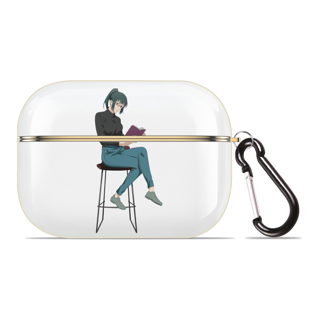 （画像用） 呪術廻戦 Jujutsu Kaisen 【AirPods Pro用】ハードシェル保護ケース｜耐衝撃・防指紋・カラビナ付き商品仕様