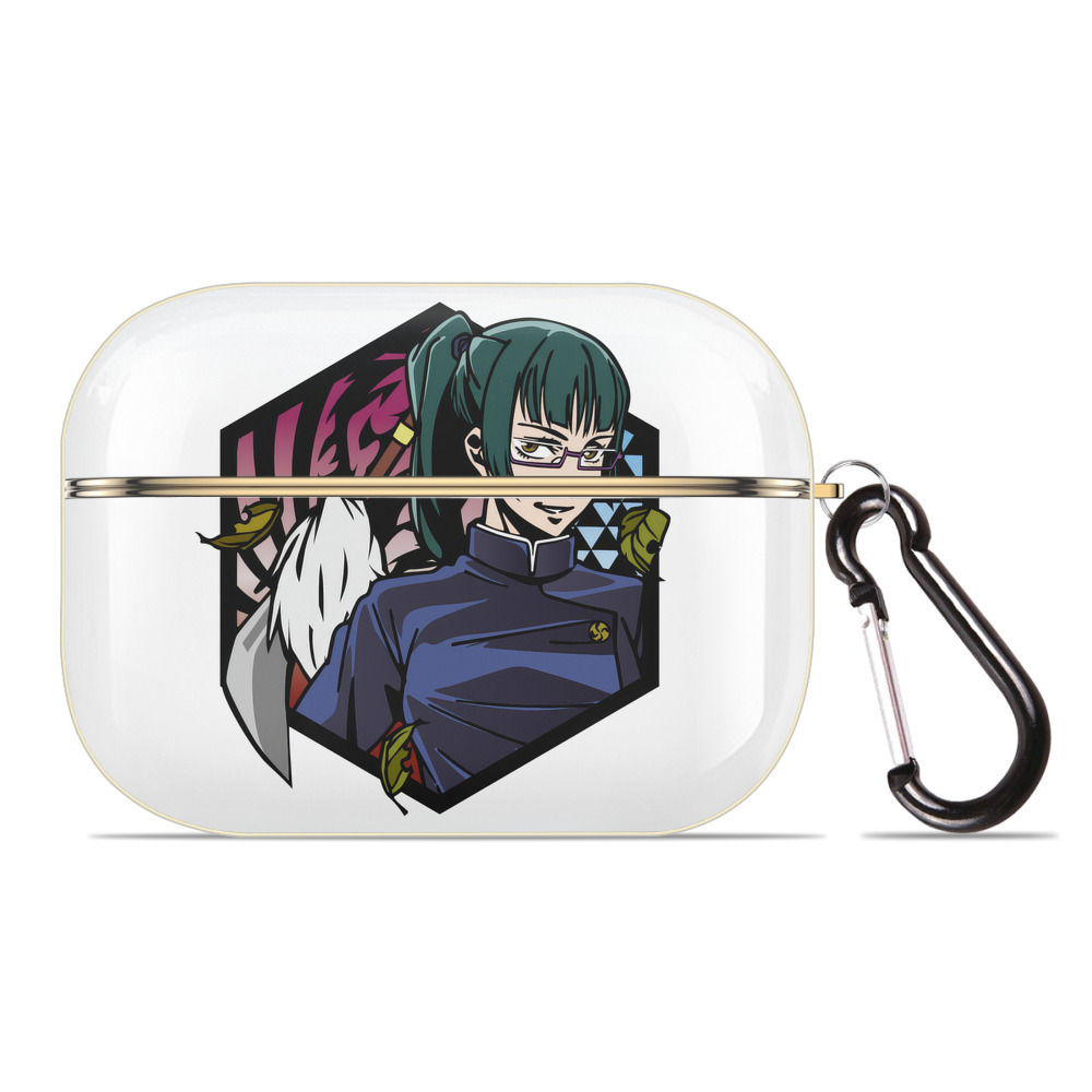 （画像用） 呪術廻戦 Jujutsu Kaisen 【AirPods Pro用】ハードシェル保護ケース｜耐衝撃・防指紋・カラビナ付き商品仕様