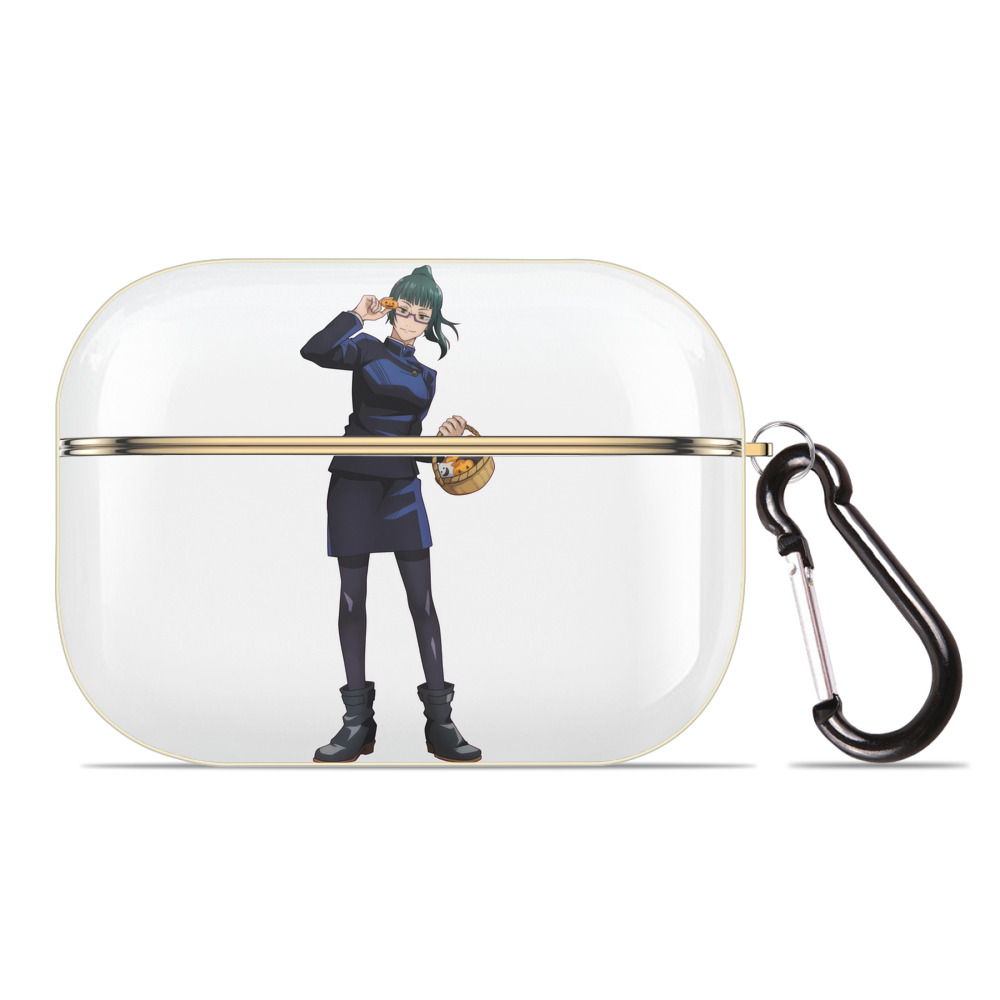 （画像用） 呪術廻戦 Jujutsu Kaisen 【AirPods Pro用】ハードシェル保護ケース｜耐衝撃・防指紋・カラビナ付き商品仕様