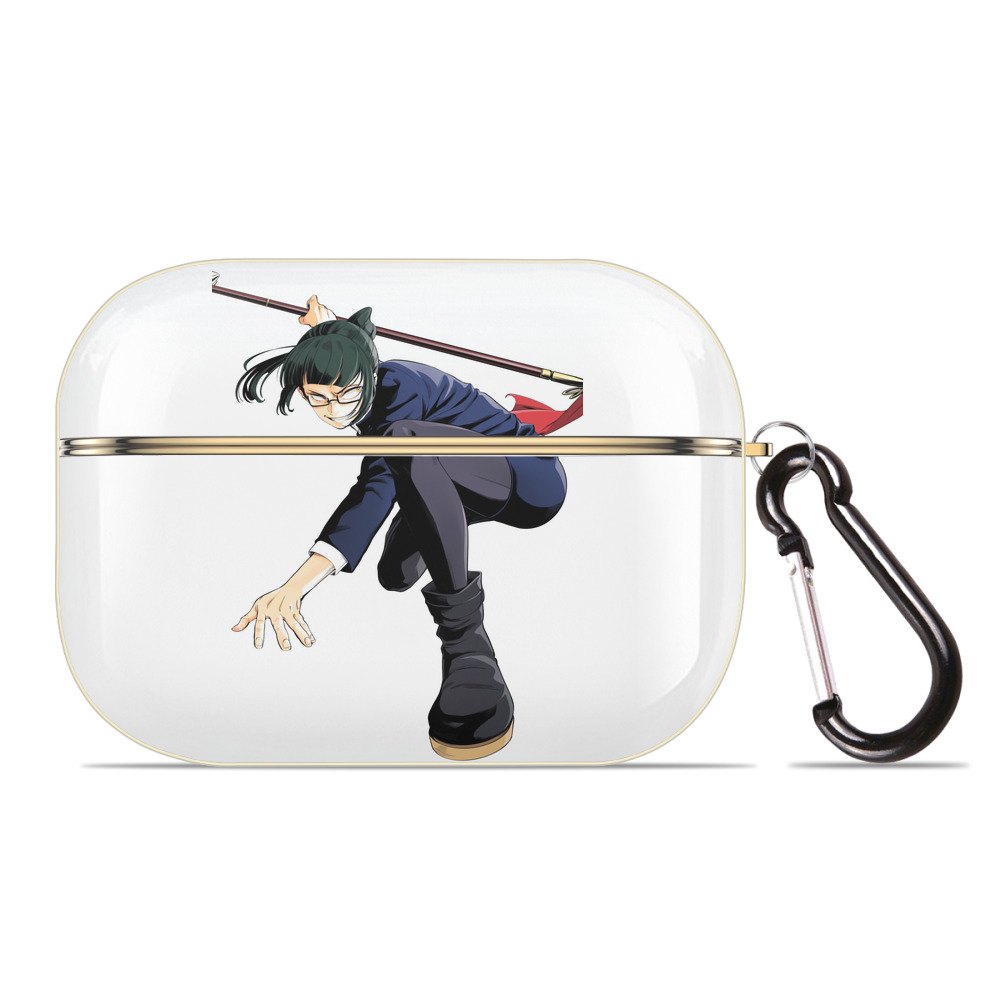 （画像用） 呪術廻戦 Jujutsu Kaisen 【AirPods Pro用】ハードシェル保護ケース｜耐衝撃・防指紋・カラビナ付き商品仕様