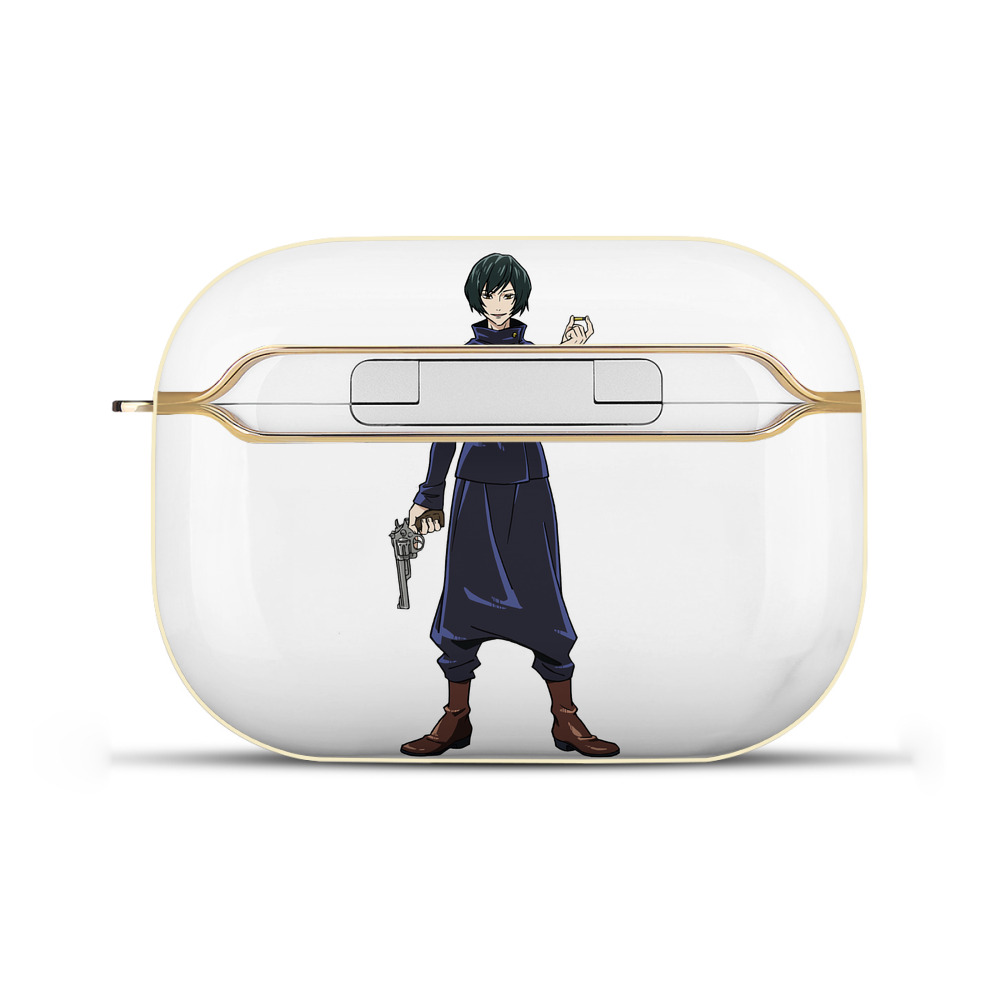 （画像用） 呪術廻戦 Jujutsu Kaisen 【AirPods Pro用】ハードシェル保護ケース｜耐衝撃・防指紋・カラビナ付き商品仕様