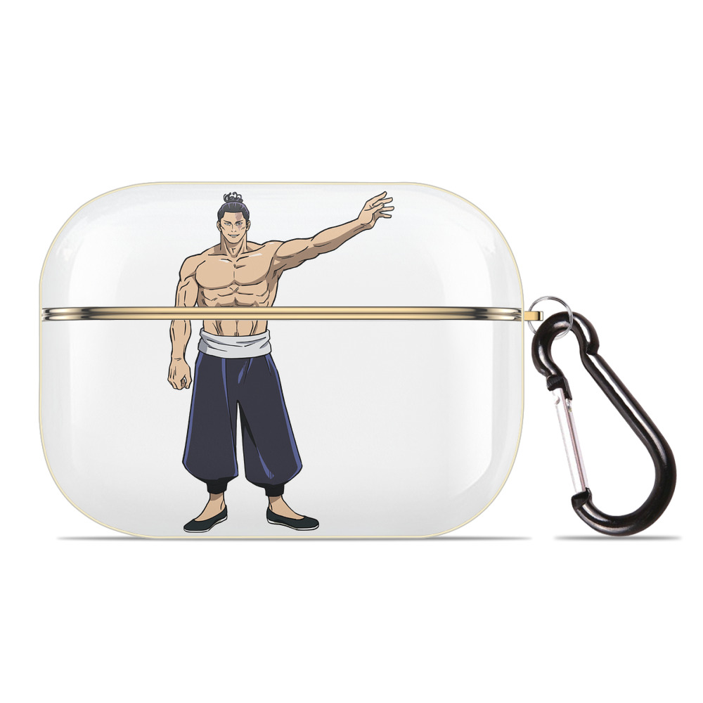 （画像用） 呪術廻戦 Jujutsu Kaisen 【AirPods Pro用】ハードシェル保護ケース｜耐衝撃・防指紋・カラビナ付き商品仕様