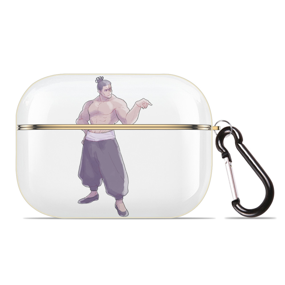 （画像用） 呪術廻戦 Jujutsu Kaisen 【AirPods Pro用】ハードシェル保護ケース｜耐衝撃・防指紋・カラビナ付き商品仕様