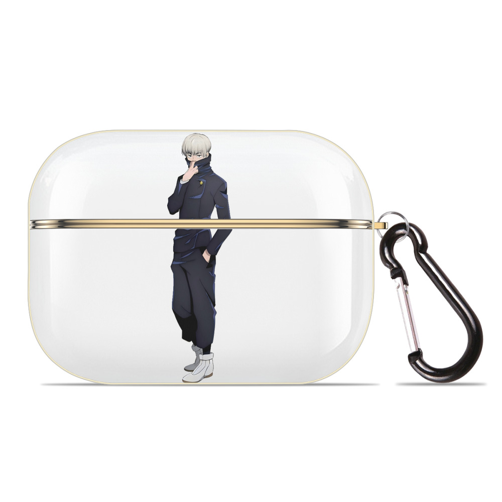 （画像用） 呪術廻戦 Jujutsu Kaisen 【AirPods Pro用】ハードシェル保護ケース｜耐衝撃・防指紋・カラビナ付き商品仕様