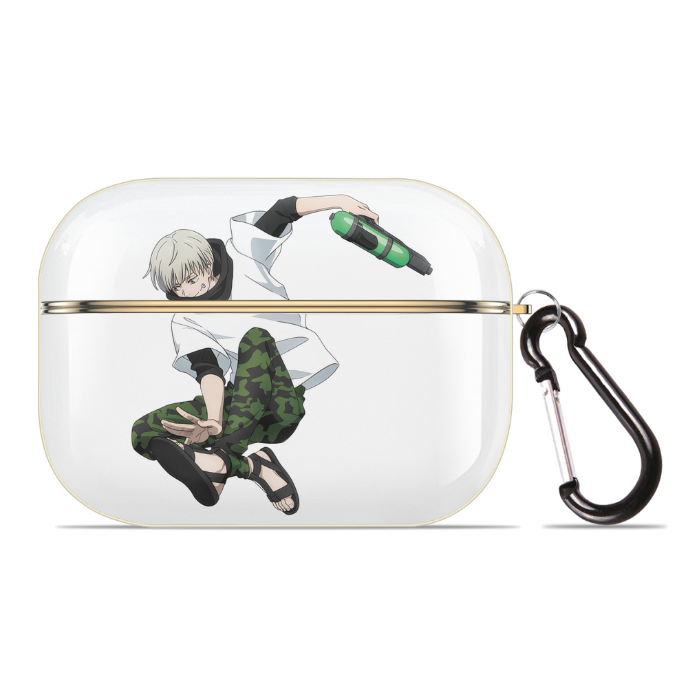 （画像用） 呪術廻戦 Jujutsu Kaisen 【AirPods Pro用】ハードシェル保護ケース｜耐衝撃・防指紋・カラビナ付き商品仕様