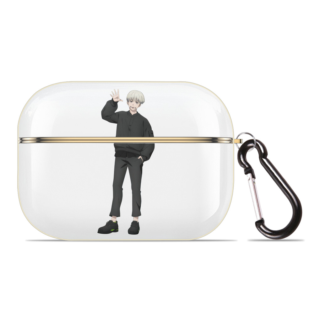 （画像用） 呪術廻戦 Jujutsu Kaisen 【AirPods Pro用】ハードシェル保護ケース｜耐衝撃・防指紋・カラビナ付き商品仕様