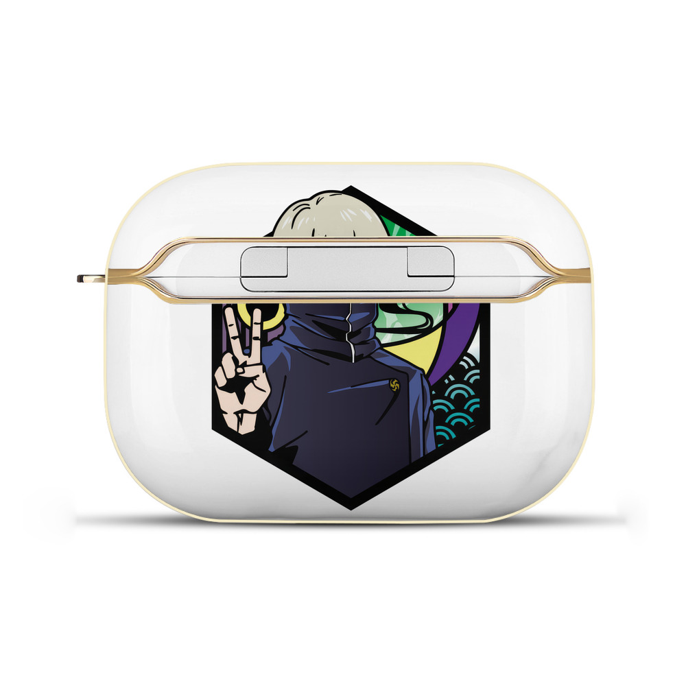 （画像用） 呪術廻戦 Jujutsu Kaisen 【AirPods Pro用】ハードシェル保護ケース｜耐衝撃・防指紋・カラビナ付き商品仕様