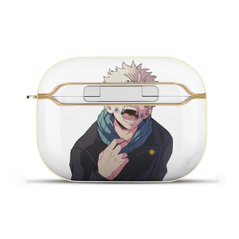 （画像用） 呪術廻戦 Jujutsu Kaisen 【AirPods Pro用】ハードシェル保護ケース｜耐衝撃・防指紋・カラビナ付き商品仕様