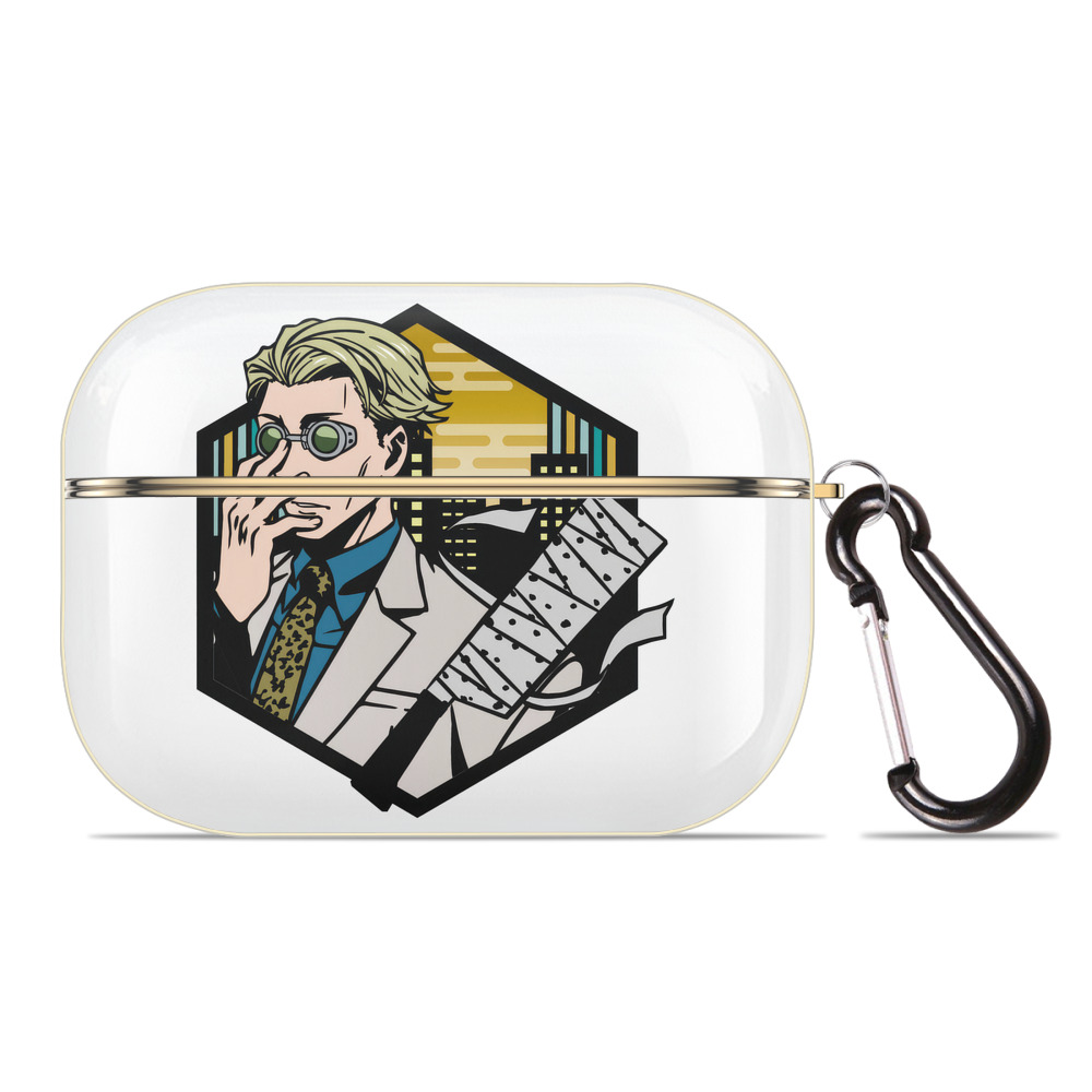 （画像用） 呪術廻戦 Jujutsu Kaisen 【AirPods Pro用】ハードシェル保護ケース｜耐衝撃・防指紋・カラビナ付き商品仕様