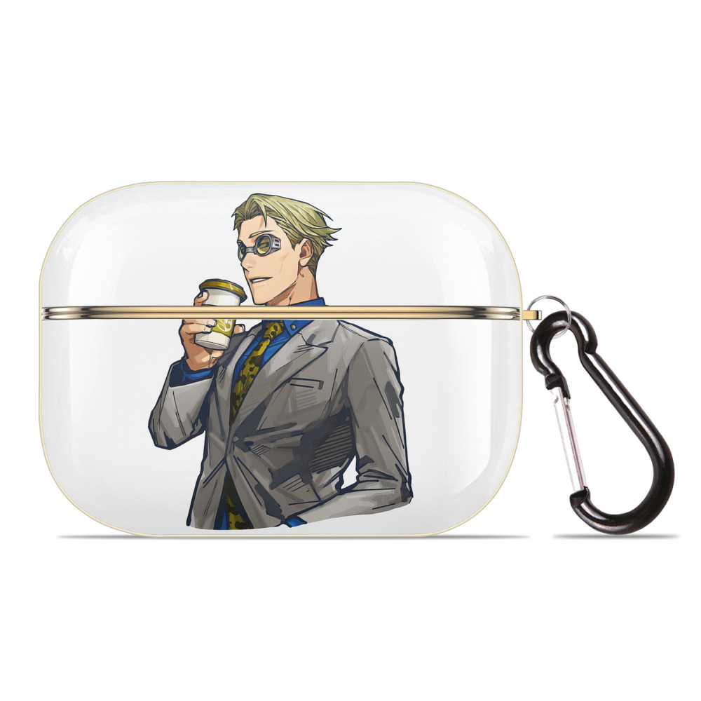 （画像用） 呪術廻戦 Jujutsu Kaisen 【AirPods Pro用】ハードシェル保護ケース｜耐衝撃・防指紋・カラビナ付き商品仕様