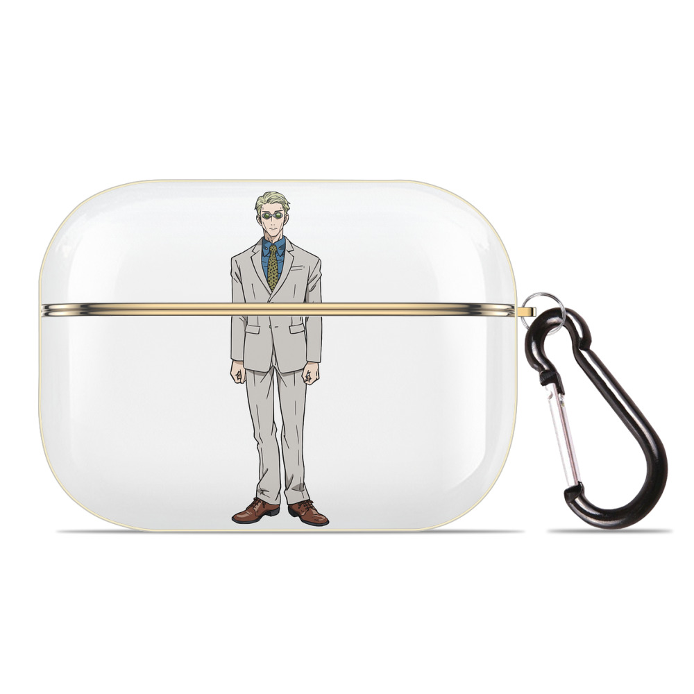 （画像用） 呪術廻戦 Jujutsu Kaisen 【AirPods Pro用】ハードシェル保護ケース｜耐衝撃・防指紋・カラビナ付き商品仕様