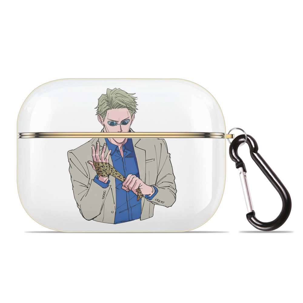 （画像用） 呪術廻戦 Jujutsu Kaisen 【AirPods Pro用】ハードシェル保護ケース｜耐衝撃・防指紋・カラビナ付き商品仕様