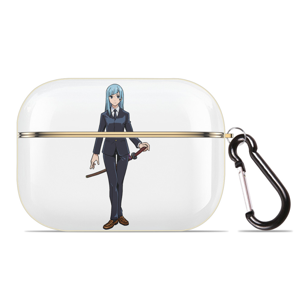 （画像用） 呪術廻戦 Jujutsu Kaisen 【AirPods Pro用】ハードシェル保護ケース｜耐衝撃・防指紋・カラビナ付き商品仕様