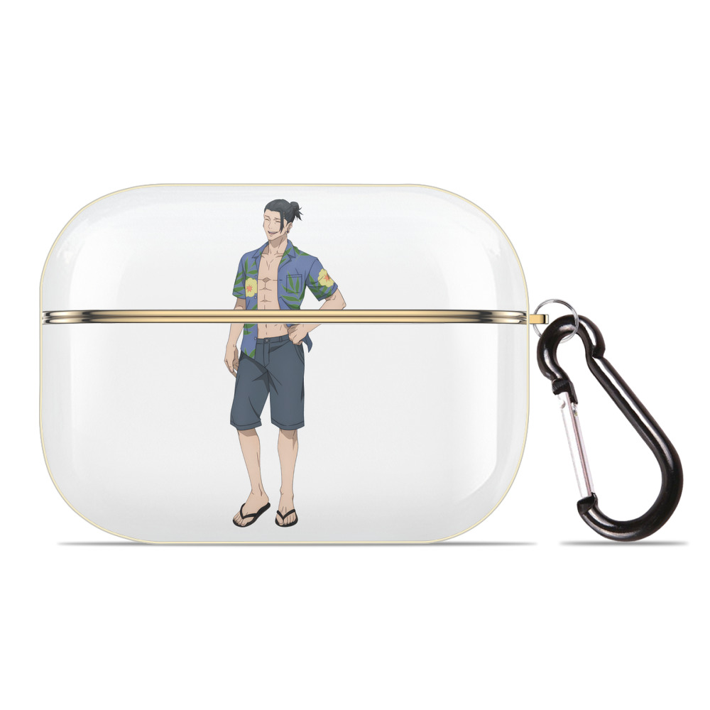 （画像用） 呪術廻戦 Jujutsu Kaisen 【AirPods Pro用】ハードシェル保護ケース｜耐衝撃・防指紋・カラビナ付き商品仕様