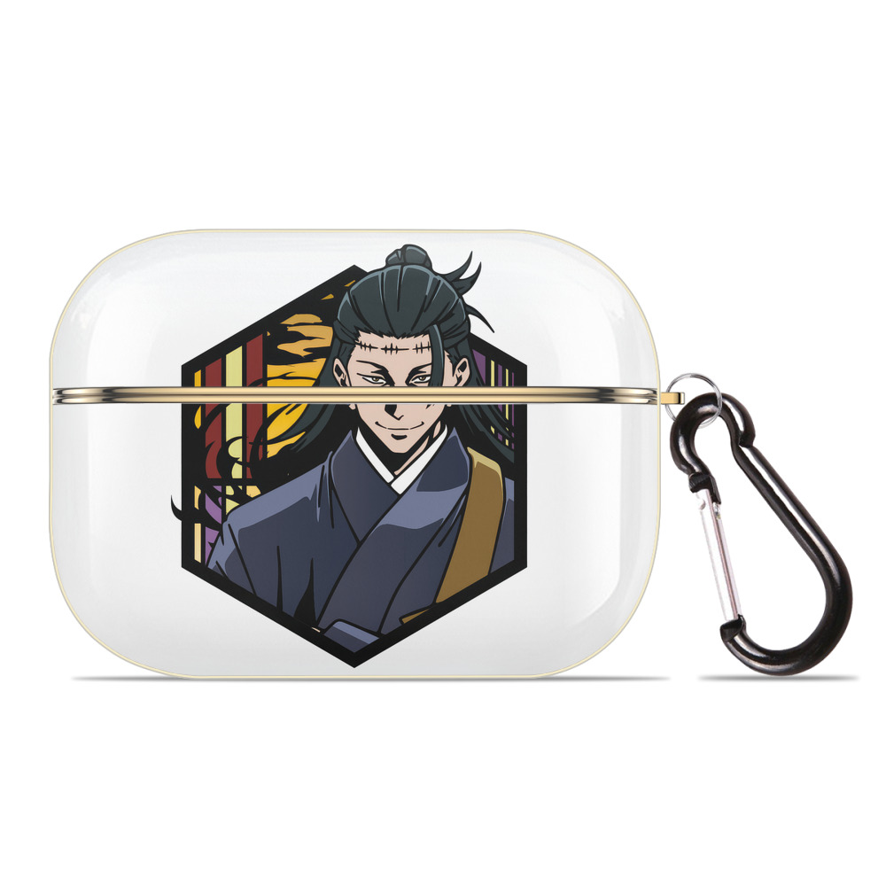 （画像用） 呪術廻戦 Jujutsu Kaisen 【AirPods Pro用】ハードシェル保護ケース｜耐衝撃・防指紋・カラビナ付き商品仕様