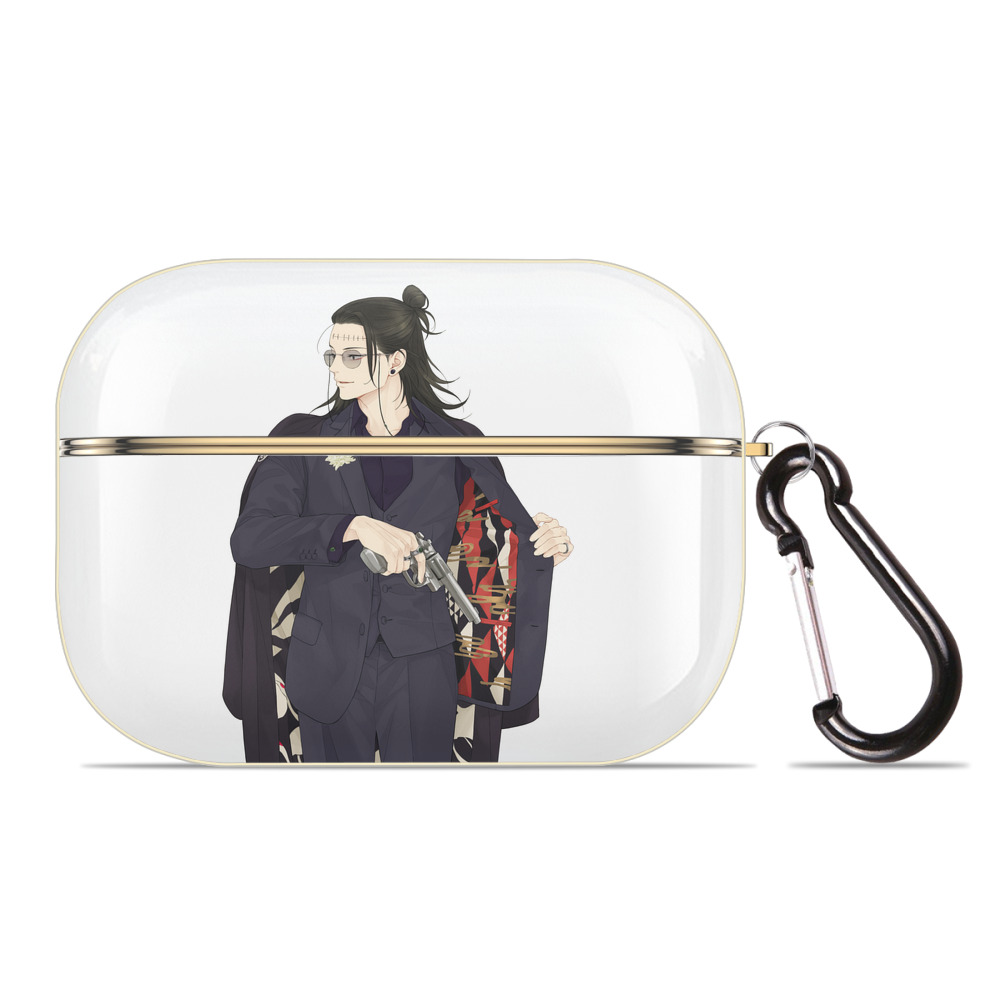 （画像用） 呪術廻戦 Jujutsu Kaisen 【AirPods Pro用】ハードシェル保護ケース｜耐衝撃・防指紋・カラビナ付き商品仕様