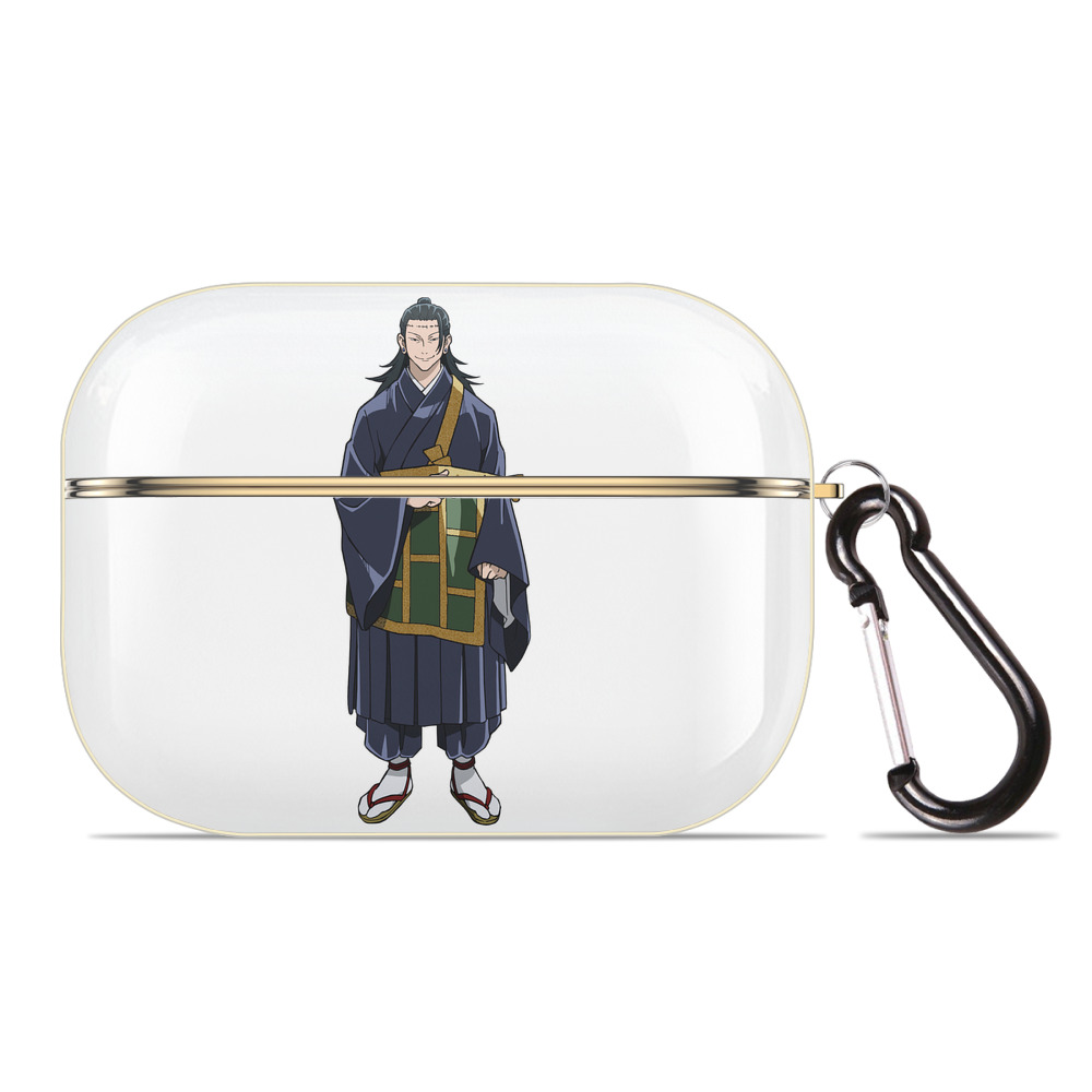 （画像用） 呪術廻戦 Jujutsu Kaisen 【AirPods Pro用】ハードシェル保護ケース｜耐衝撃・防指紋・カラビナ付き商品仕様