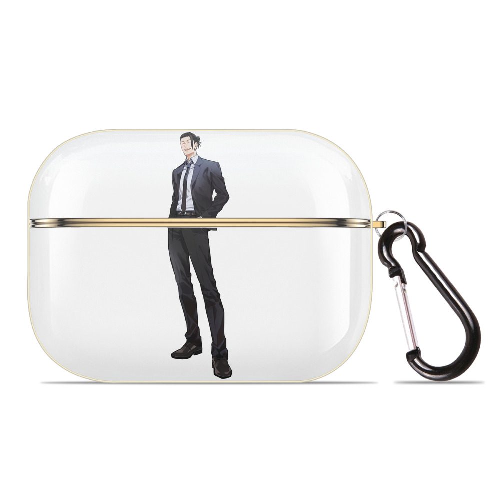 （画像用） 呪術廻戦 Jujutsu Kaisen 【AirPods Pro用】ハードシェル保護ケース｜耐衝撃・防指紋・カラビナ付き商品仕様