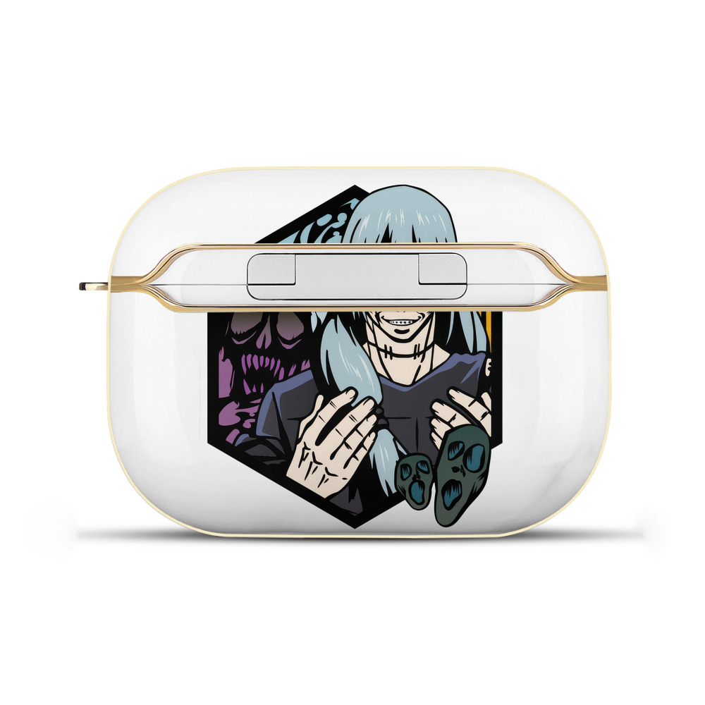 （画像用） 呪術廻戦 Jujutsu Kaisen 【AirPods Pro用】ハードシェル保護ケース｜耐衝撃・防指紋・カラビナ付き商品仕様