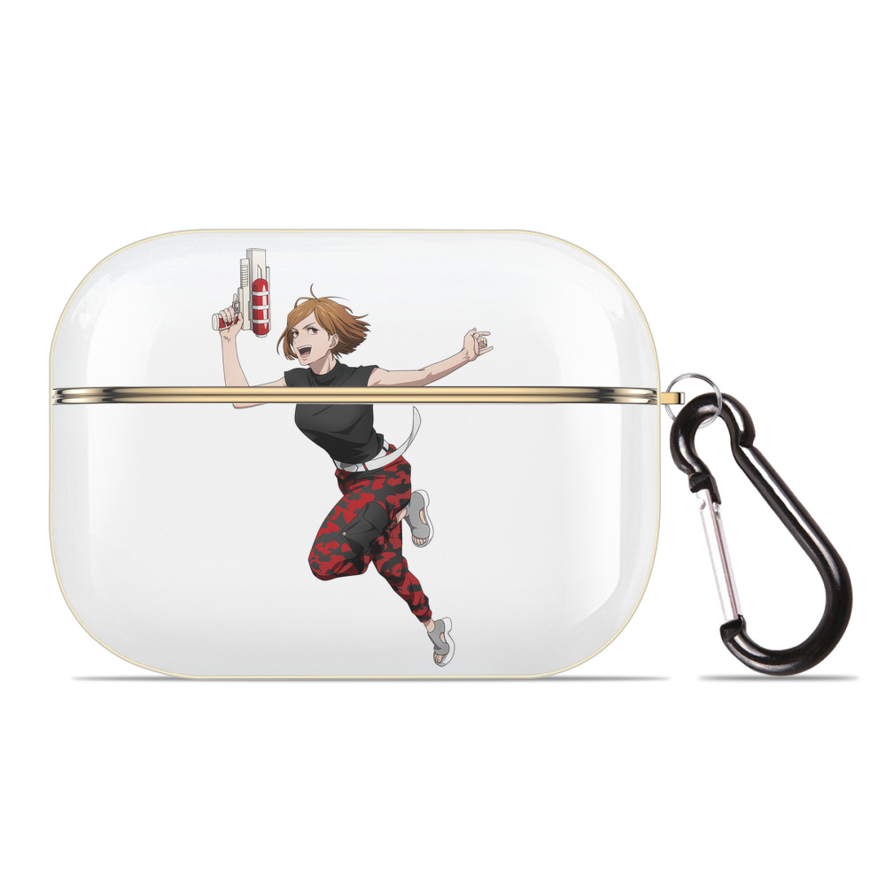 （画像用） 呪術廻戦 Jujutsu Kaisen 【AirPods Pro用】ハードシェル保護ケース｜耐衝撃・防指紋・カラビナ付き商品仕様